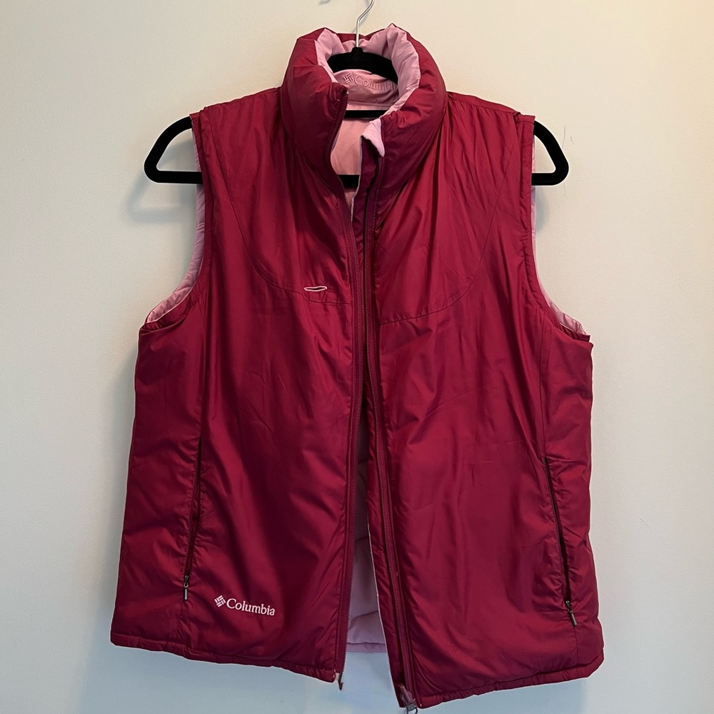 Columbia Puffer Vest - Reversible!